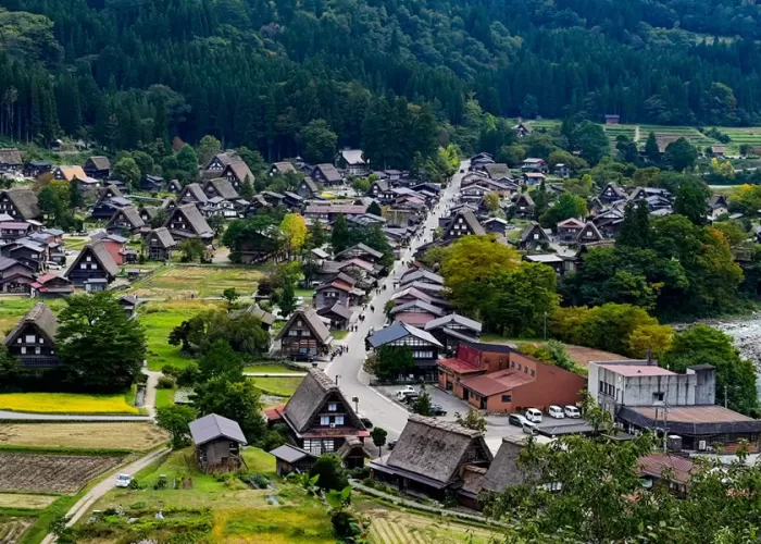 Làng cổ tích Shirakawago - Thái An Travel