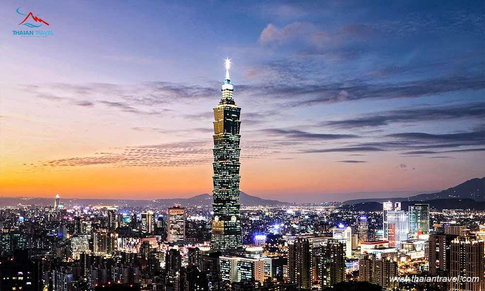 Tòa tháp Taipei 101 - Thái An Travel - 8