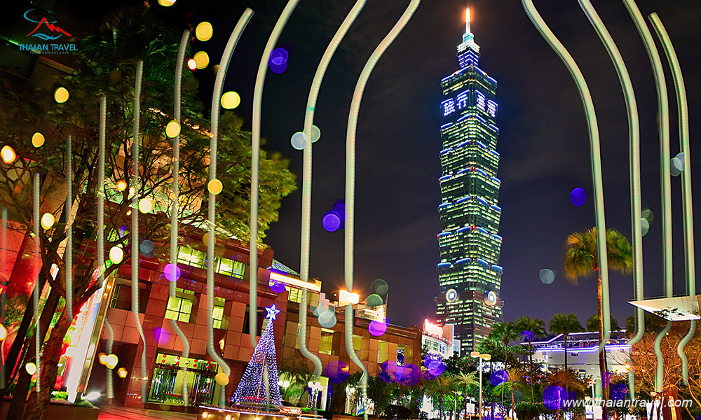 Tòa tháp Taipei 101 - Thái An Travel - 12
