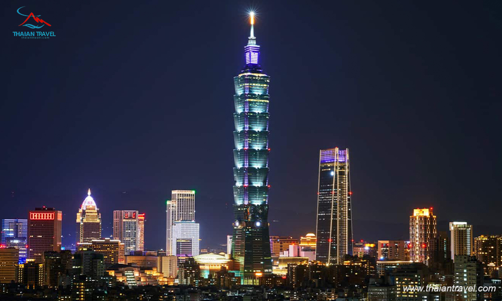 Tòa tháp Taipei 101 - Thái An Travel - 4