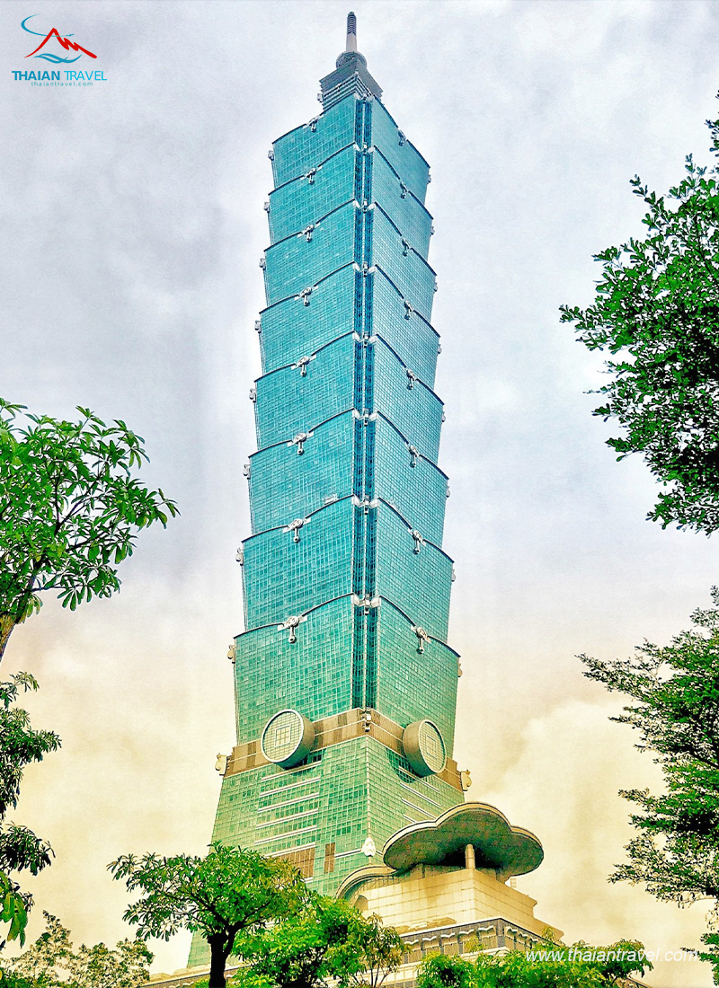 Tòa tháp Taipei 101 - Thái An Travel - 6