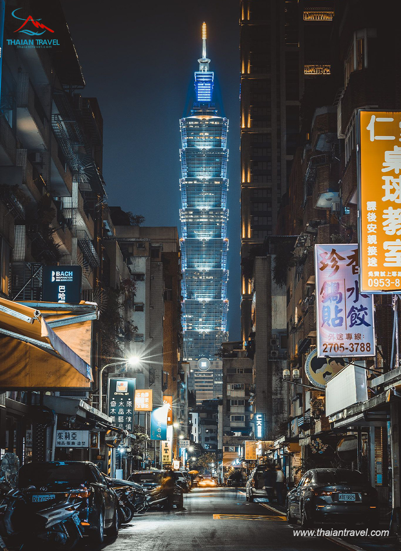 Tòa tháp Taipei 101 - Thái An Travel - 15