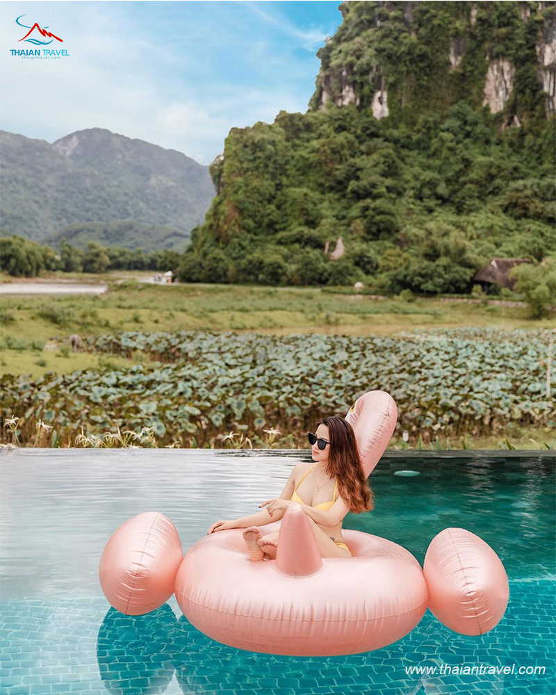 TOP 12 VILLA, RESORT có bể bơi nước nóng, tắm khoáng HOT nhất miền Bắc - Thái An Travel 51