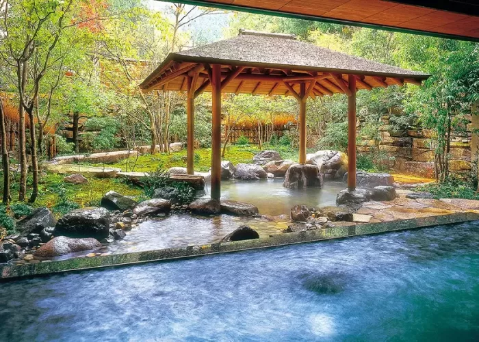 Tắm Onsen - Thái An Travel