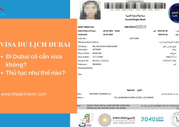Visa du lịch Dubai