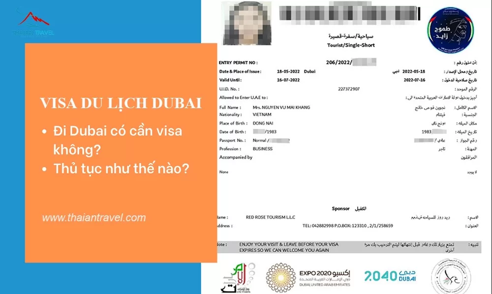 Visa du lịch Dubai Visa du lịch Dubai
