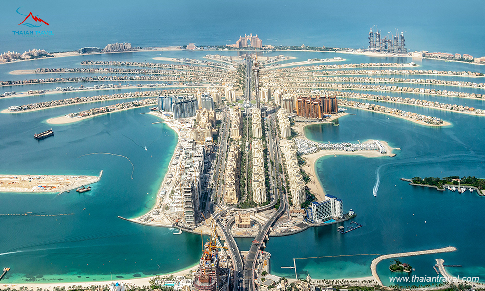 Top những điểm tham quan Dubai đặc sắc - Đảo cọ Dubai