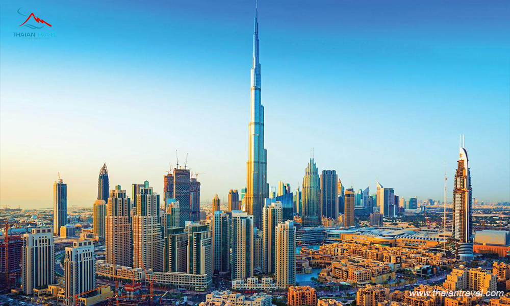 Điểm tham quan Dubai đặc sắc -  Tòa tháp nổi tiếng BURJ KHALIFA 2