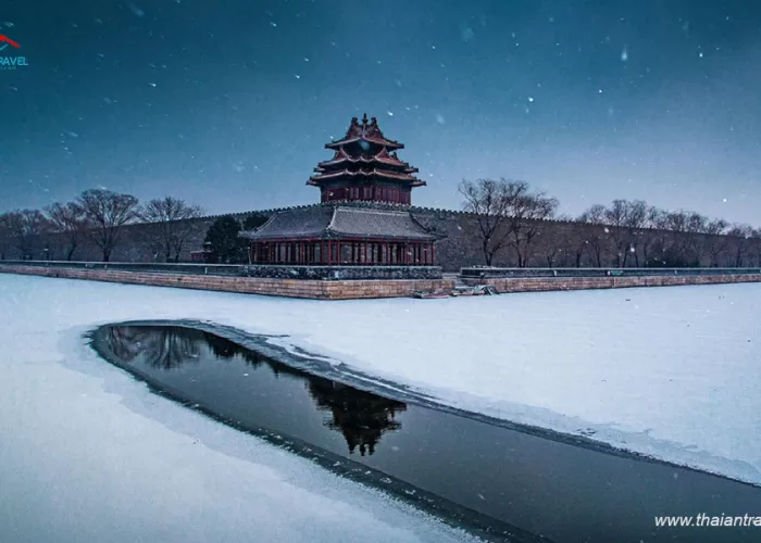 Top các địa điểm tuyết rơi đẹp tại Trung Quốc - Thái An Travel 1
