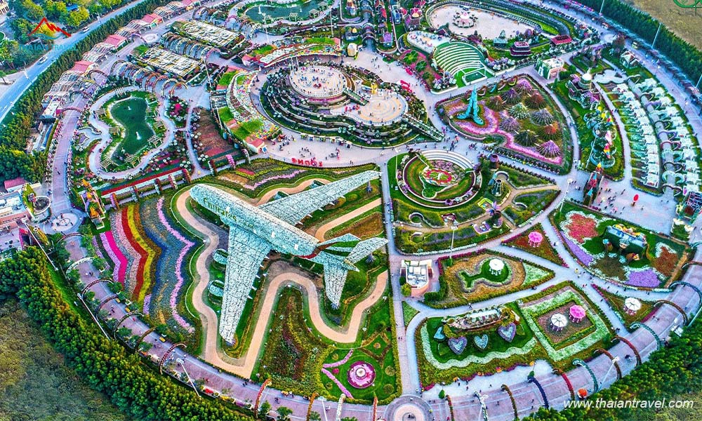  Top 10 địa điểm du lịch Dubai - Khu vườn hoa MIRACLE GARDEN 3