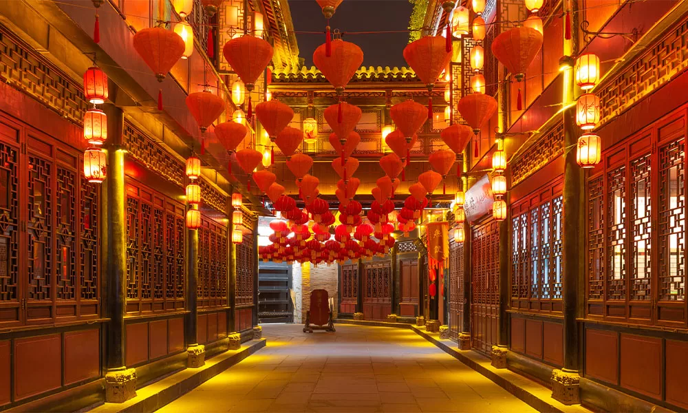 Phố cổ Cẩm Lý Thành Đô - Thái An Travel