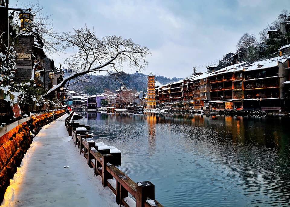 Top các địa điểm tuyết rơi đẹp tại Trung Quốc - Thái An Travel