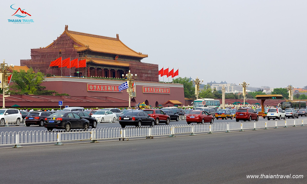 Kinh nghiệm du lịch Bắc Kinh -  Thiên An Môn