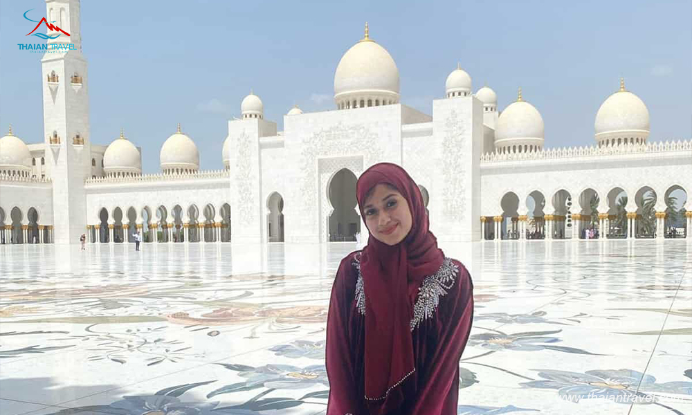 Thánh đường Sheikh Zayed Grand Mosque - Thái An Travel 10