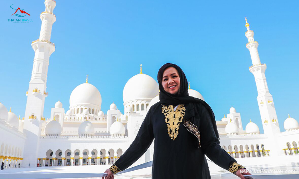 Thánh đường Sheikh Zayed Grand Mosque - Thái An Travel 13