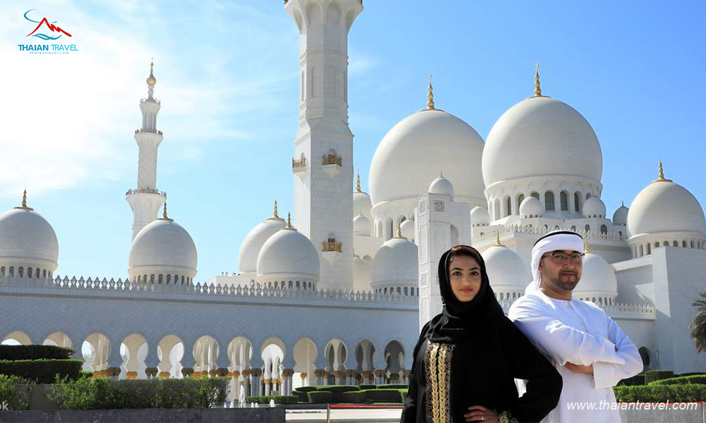 Thánh đường Sheikh Zayed Grand Mosque - Thái An Travel 5
