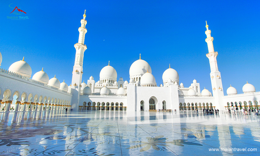 Thánh đường Sheikh Zayed Grand Mosque - Thái An Travel 1