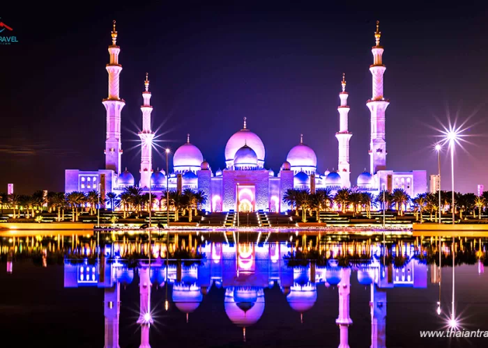 Thánh đường Sheikh Zayed Grand Mosque - Thái An Travel