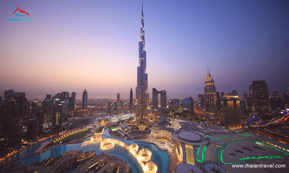 Top 10 địa điểm du lịch Dubai - TÒA THÁP NỔI TIẾNG BURJ KHALIFA 3