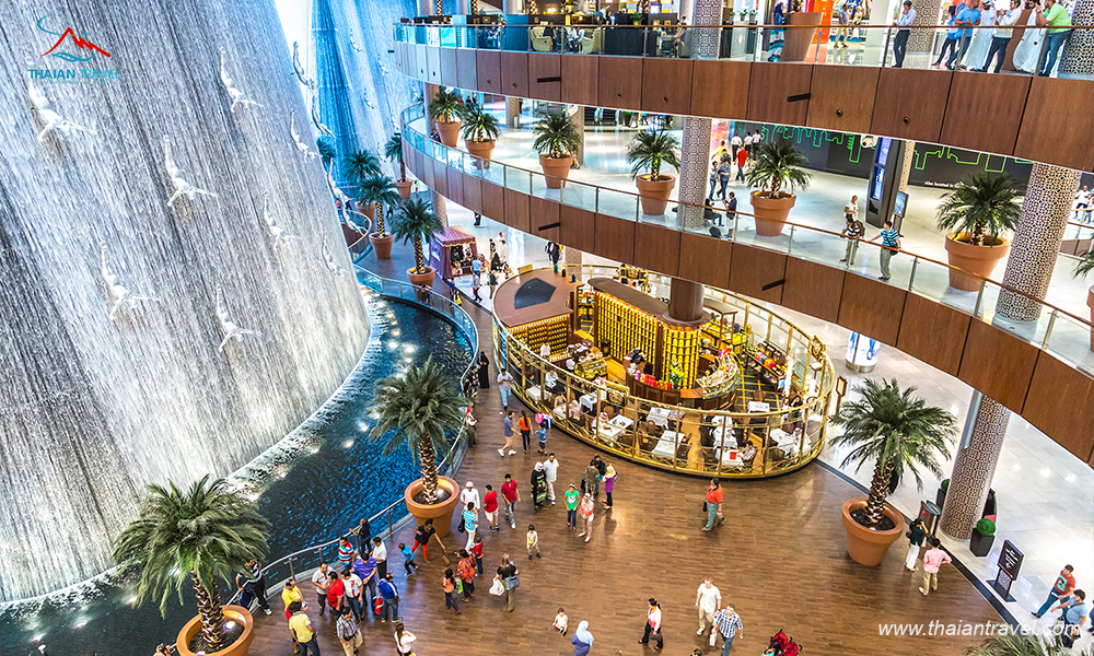 Tour Dubai 6 ngày 5 đêm: trung tâm thương mại lớn nhất UAE – the Dubai Mall 2
