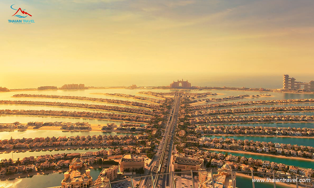 Top những điểm tham quan Dubai đặc sắc - Đảo cọ Dubai 4