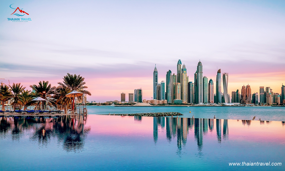 Top những điểm tham quan Dubai đặc sắc - Đảo cọ Dubai 3