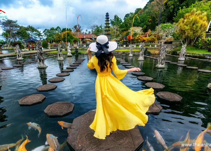 Cung điện nước Tirta Gangga - Thái An Travel
