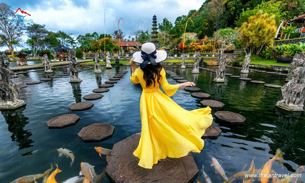 Cung điện nước Tirta Gangga - Thái An Travel