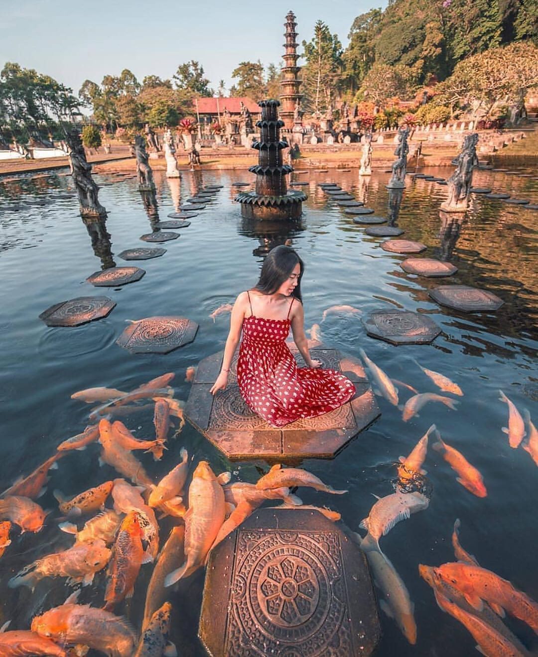 Cung điện nước Tirta Gangga - Thái An Travel 8