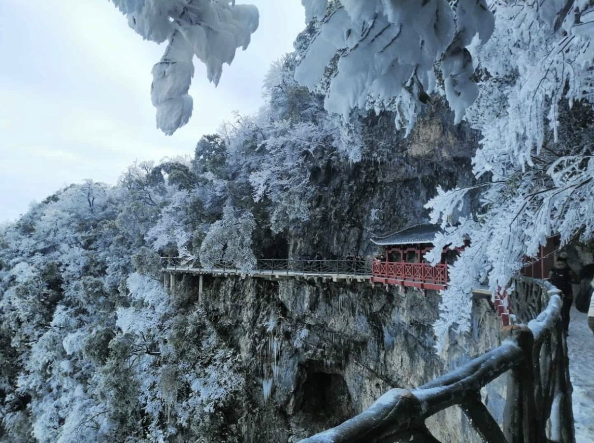 Top địa điểm tuyết rơi đẹp tại Trung Quốc - Thái An Travel 