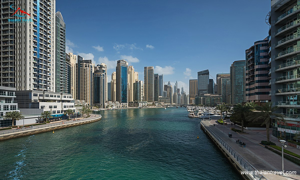 Bến du thuyền Dubai Marina 9