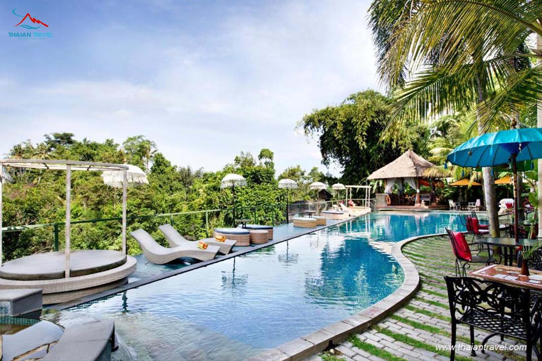 Du lịch Ubud, Villa khách sạn, resort đẹp nhất ở Ubud - Thái An Travel - 11