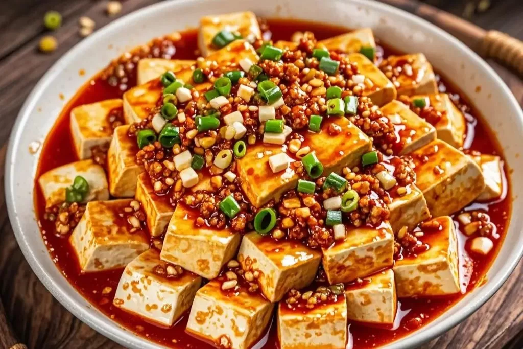 đậu phụ Mapo - ẩm thực tứ xuyên