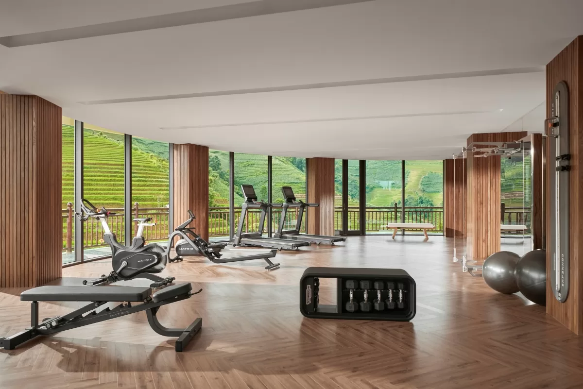 Garrya Mù Cang Chải resort - gym