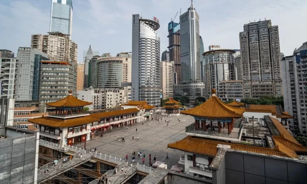 Quý Xinh Lầu (Kuixing Building) - độc đáo quảng trường trên sân thượng ở  Trùng Khánh - THÁI AN TRAVEL
