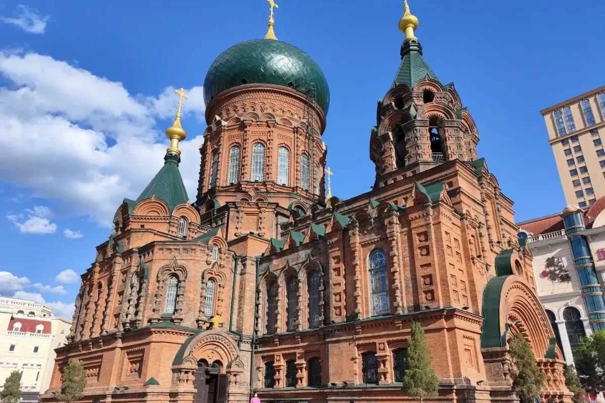 Nhà thờ Saint Sophia Cáp Nhĩ Tân - du lịch Cáp Nhĩ Tân _ Thái An Travel