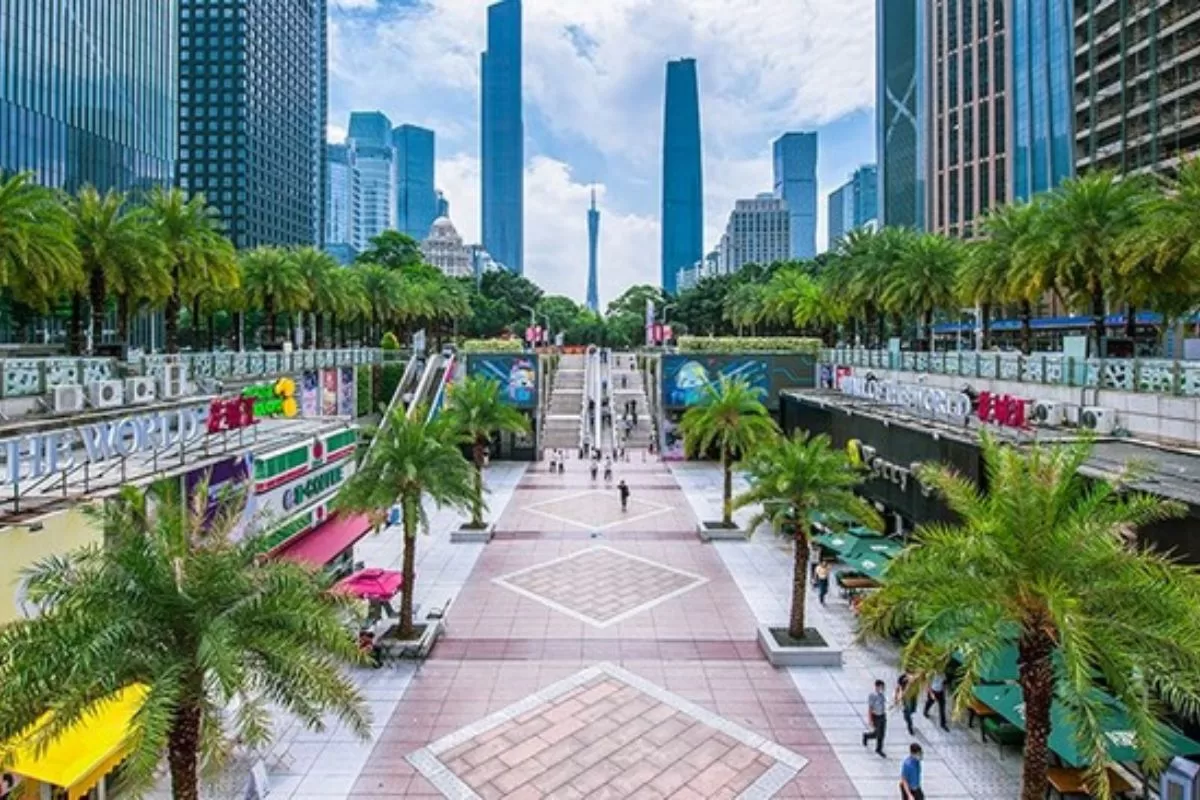quảng trường Hoa Thành - tour Quảng châu