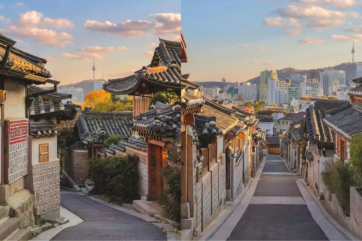 Làng Bukchon Hanok - Seoul - Hàn Quốc - tour Hàn Quốc - thaiantravel.com