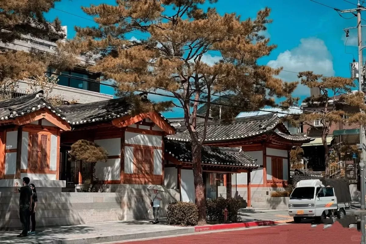 Làng Bukchon Hanok - Seoul - Hàn Quốc 
