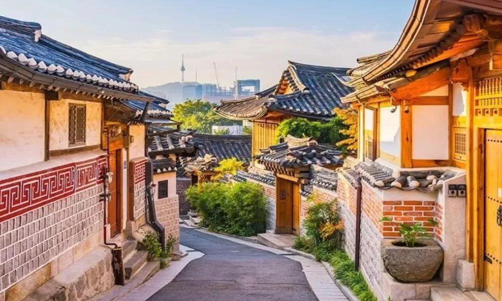 avt làng Bukchon Hanok