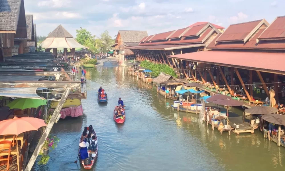 chợ nổi bốn miền Pattaya