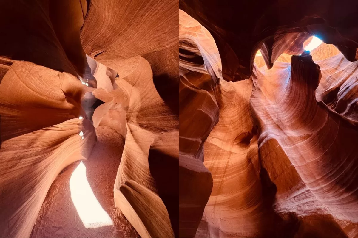 hẻm núi Linh Dương Antelope Canyon