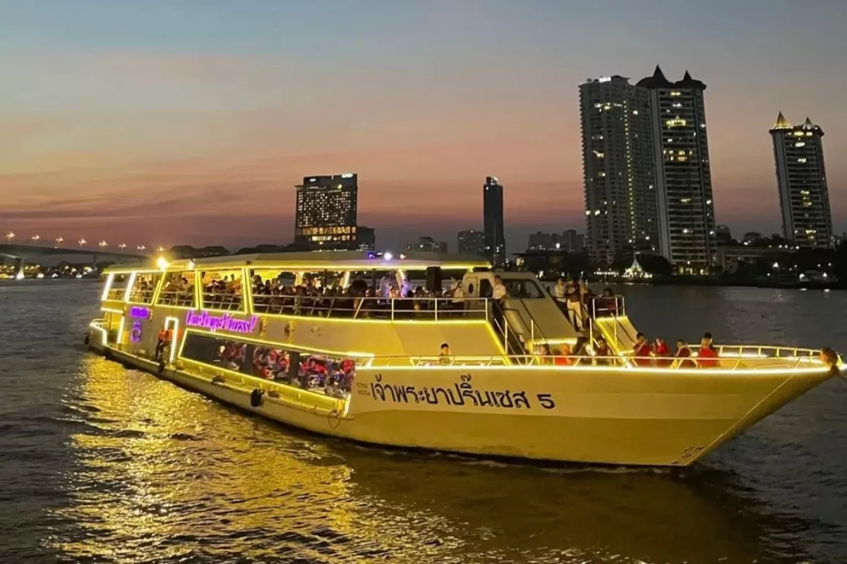 Du thuyền trên sông Chao Phraya _ du lịch Thái Lan
