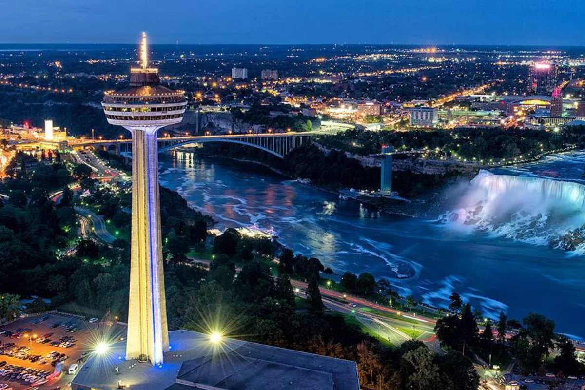 Chiêm ngưỡng vẻ đẹp thác Niagara tại đài quan sát