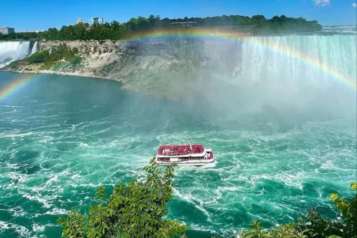 Thác Niagara – đi thuyền dưới lòng thác