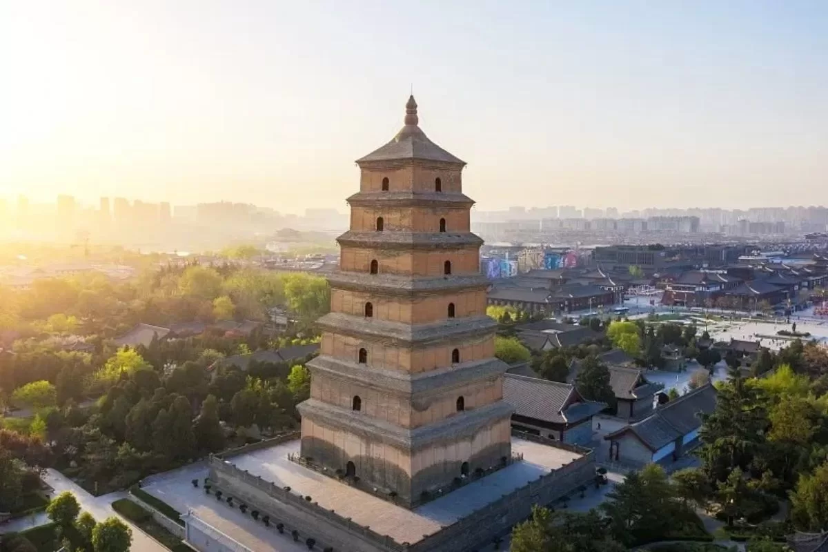 Tháp Đại Nhạn - Tây An - Thiểm Tây - Trung Quốc _ thaiantravel.com