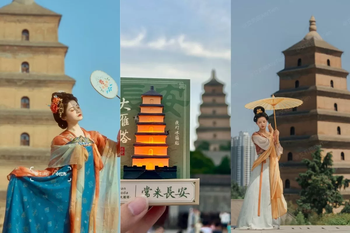 Tháp Đại Nhạn - du lịch Tây An