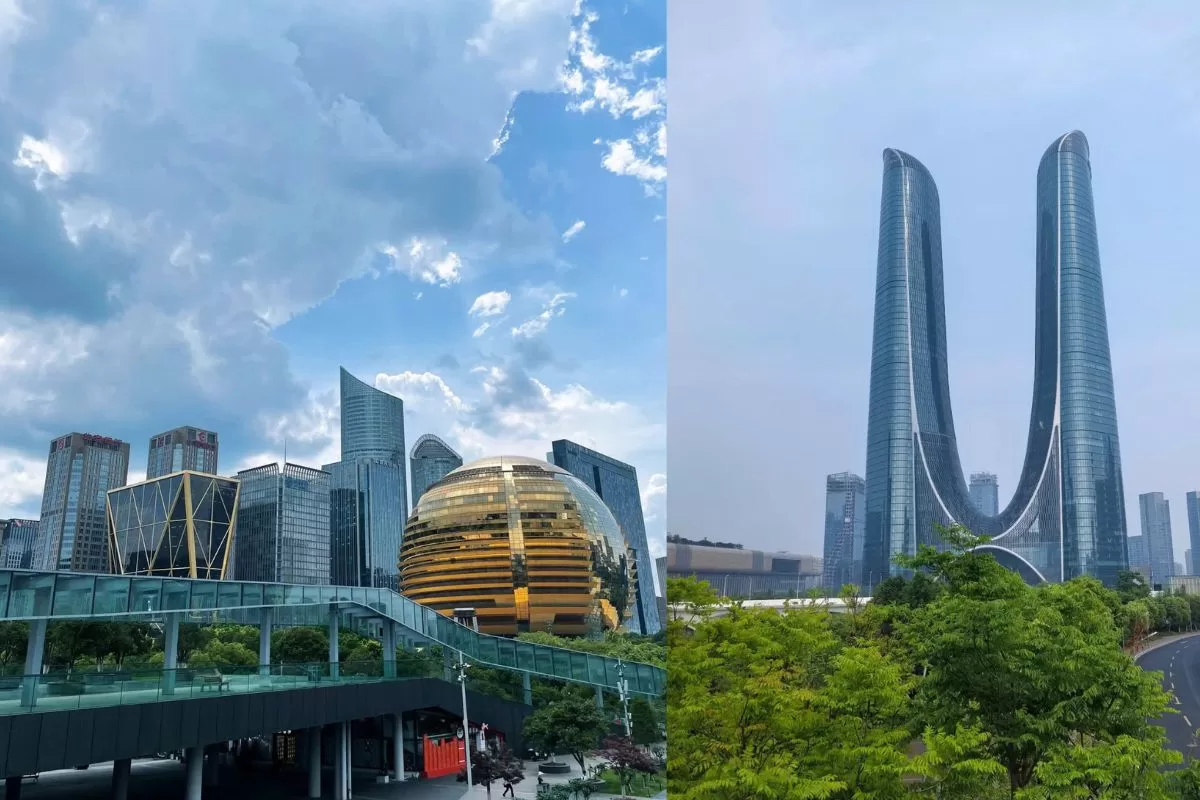 tour Phúc Châu - Bắc Kinh - Thượng Hải - Hàng Châu _ city balcony hang chau