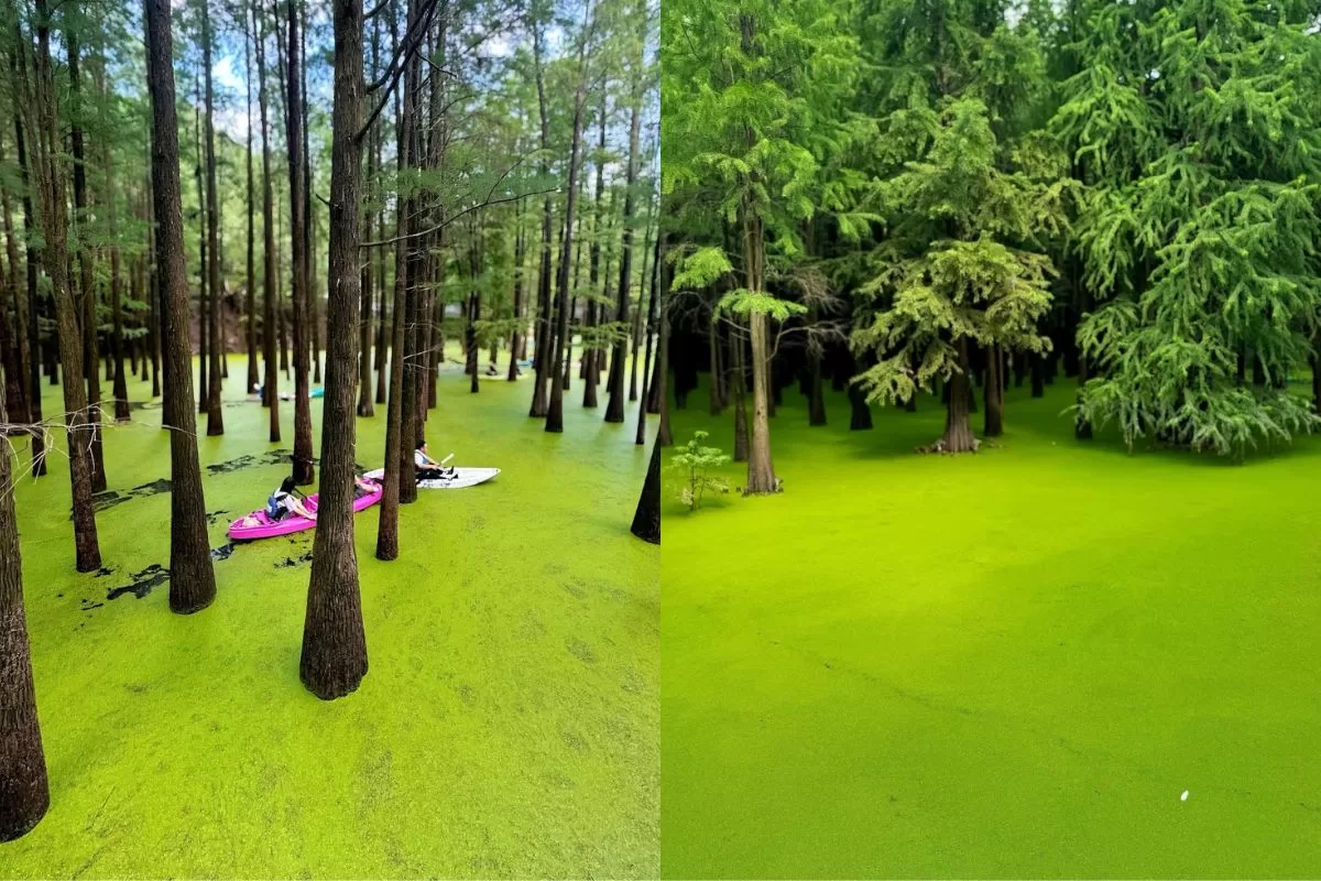 chèo kayak hồ Thanh Sơn - Hàng Châu