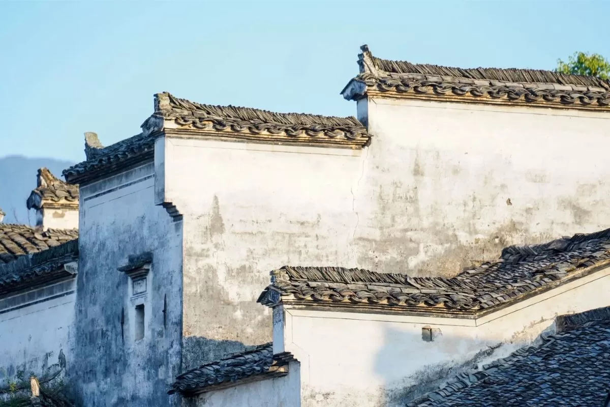 kiến trúc cổ trấn Hoành Sơn